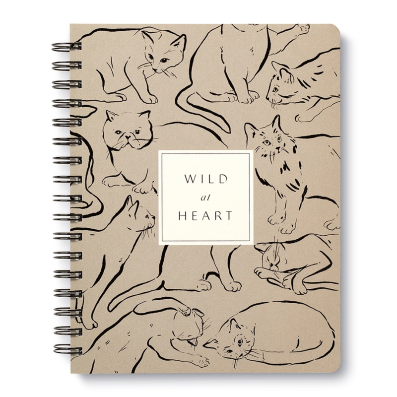 Wild at Heart Spiral Notebook