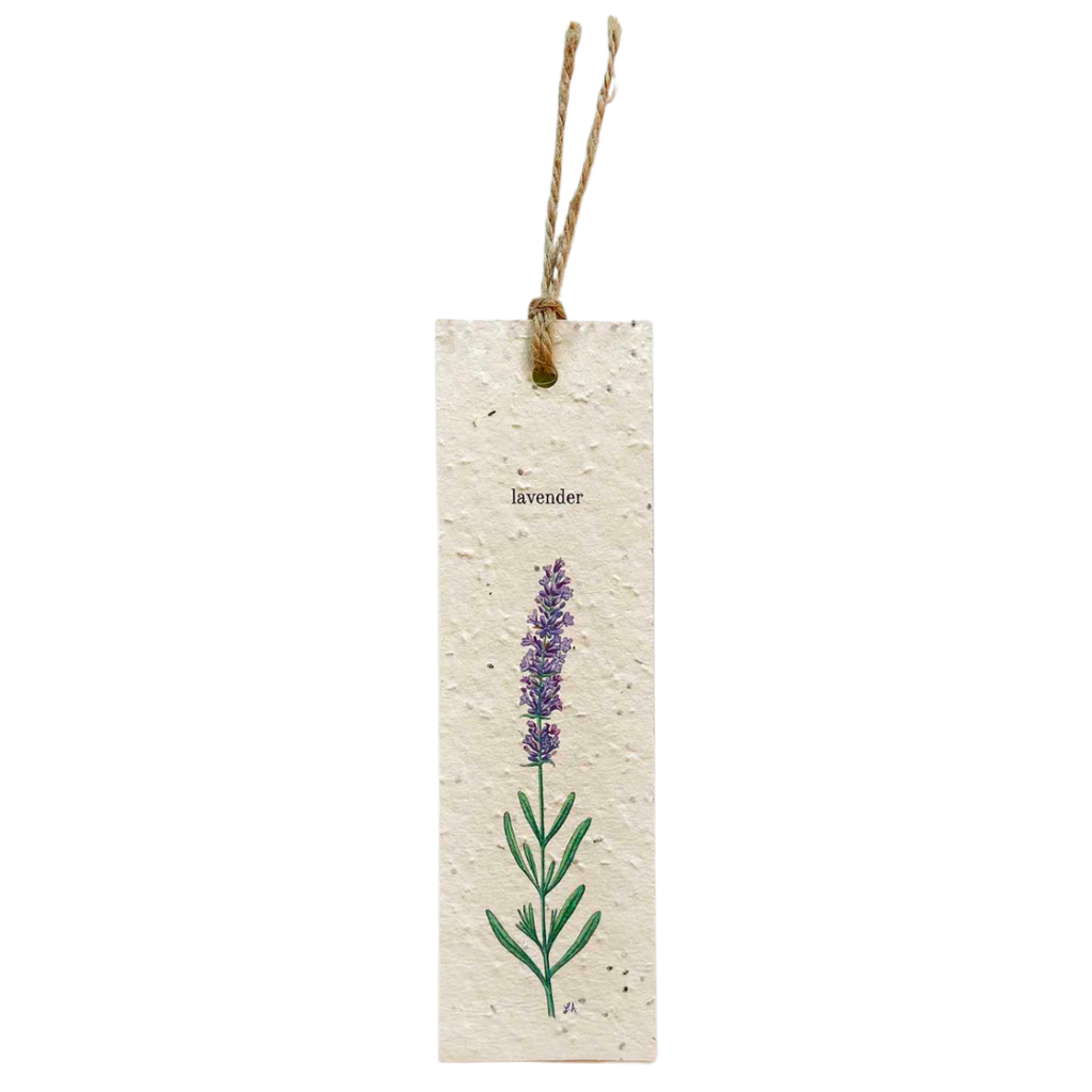 Lavender Plantable Bookmark