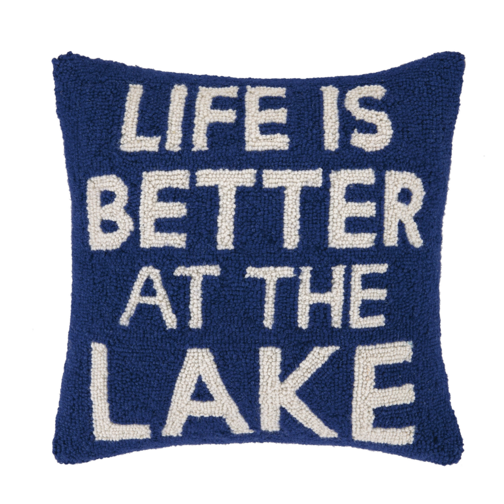 Life is Better Hooked Pillow