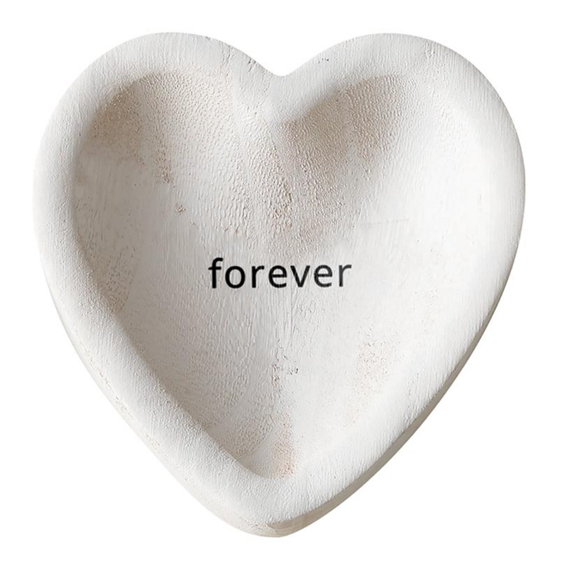 Forever Paulownia Heart Bowl