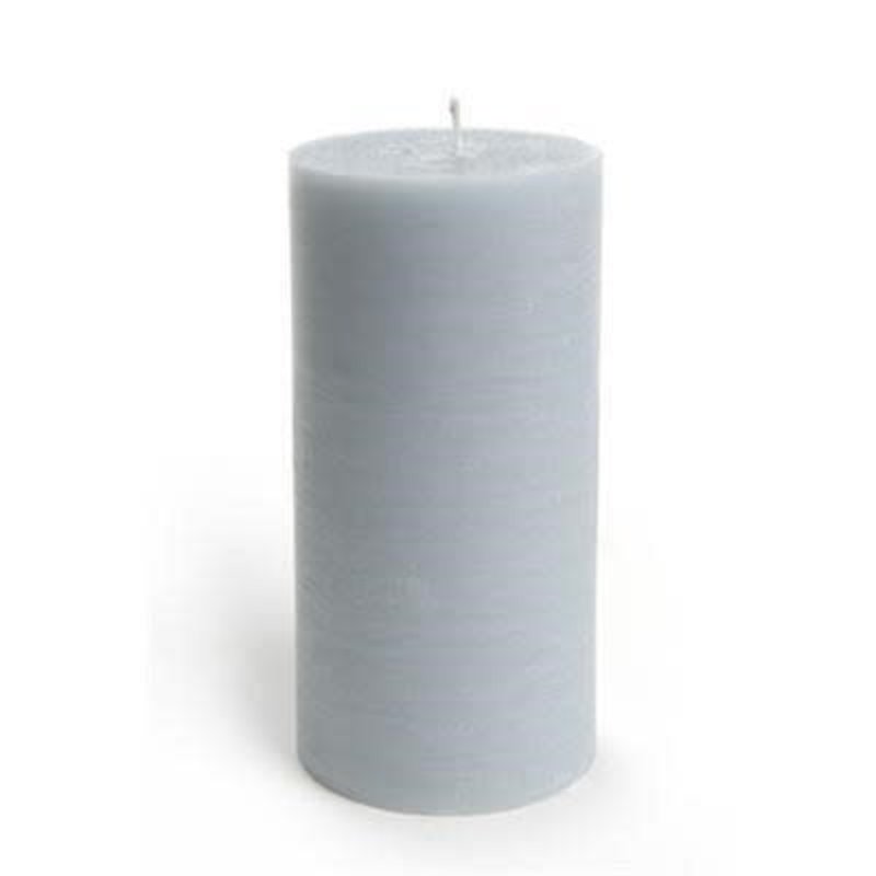 Ice Blue Pillar Candle