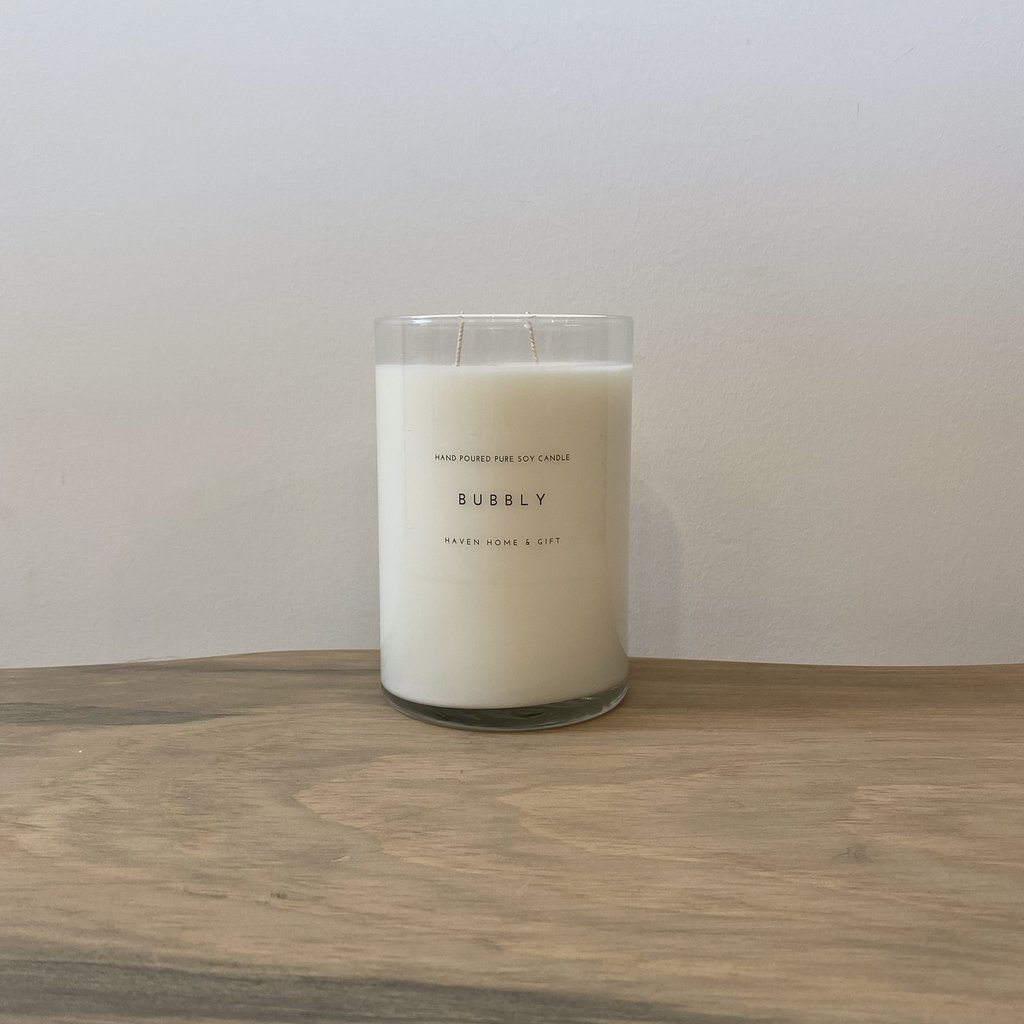 Bubbly Scented Soy Candles