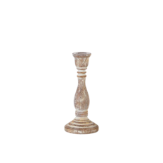 Embossed Resin Candlesticks