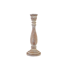 Embossed Resin Candlesticks