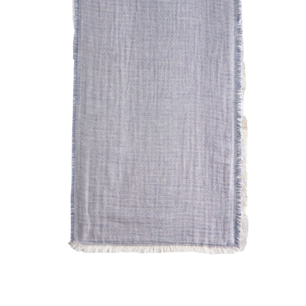 Monterey Blue Striped Table Runner