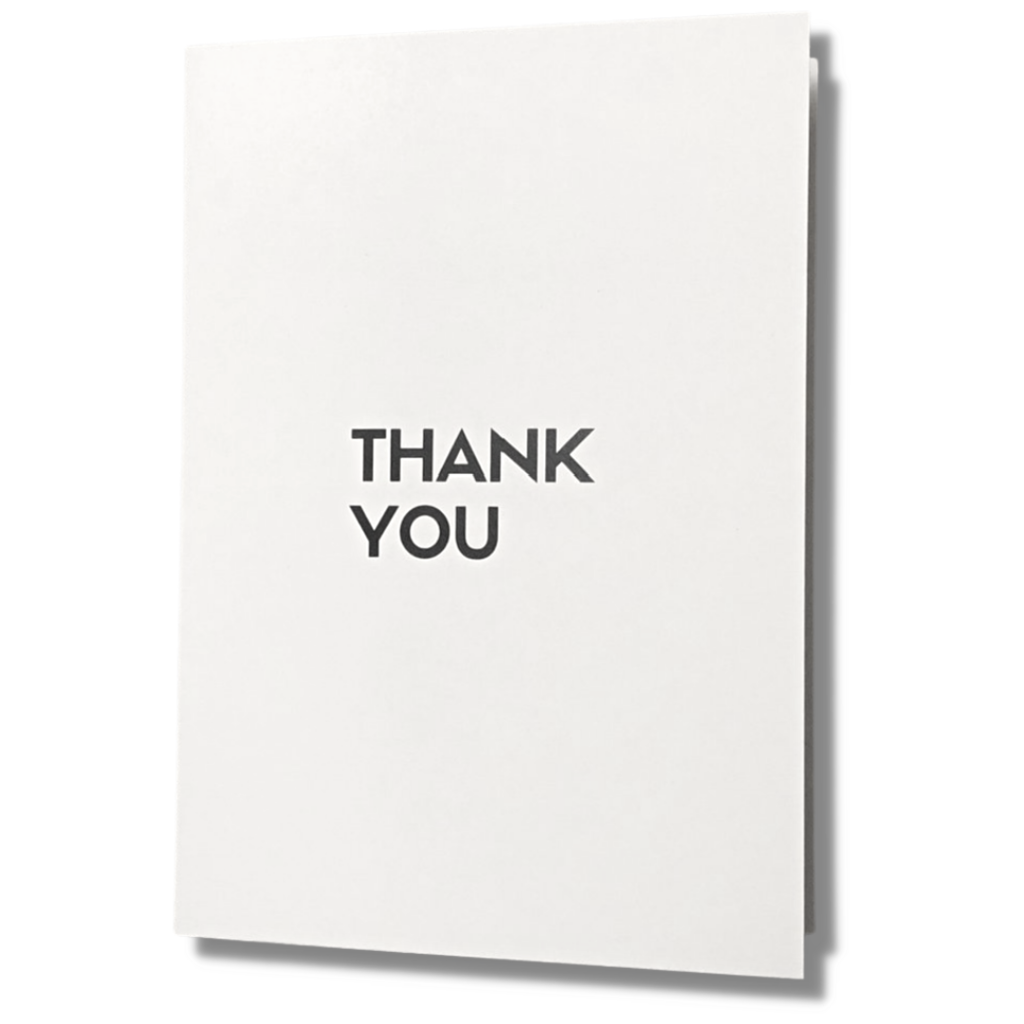 Thank You Designer Card