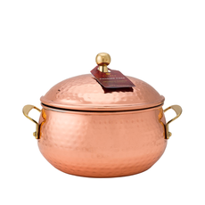 Copper Pot 3 Wick Candle Simmered Cider