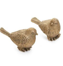 Gold Ceramic Birds