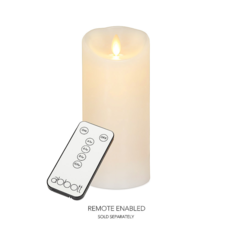 Flameless Ivory Remote Candles