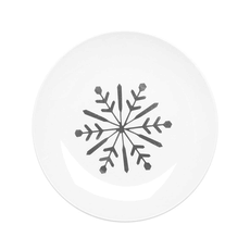 Silver Snowflake Dish