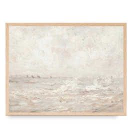 Framed Rough Sea Print