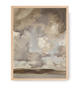 Framed Moody Clouds Print