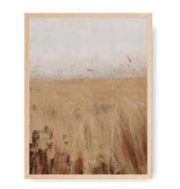 Framed Wheat Field Print