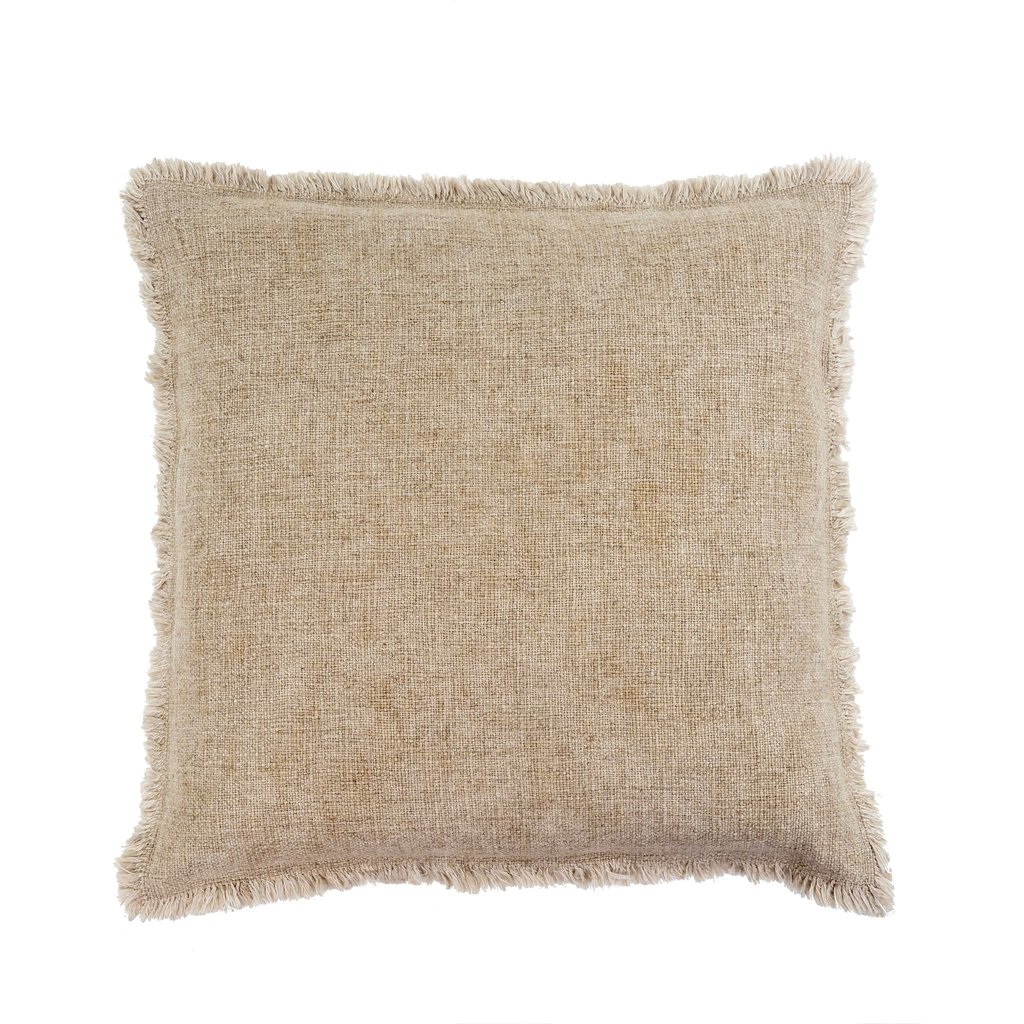 Natural Selena Linen Pillow