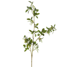Faux Green Quince Branch