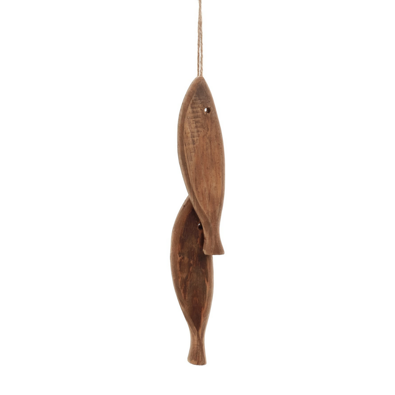Decorative Hanging Wood Fish