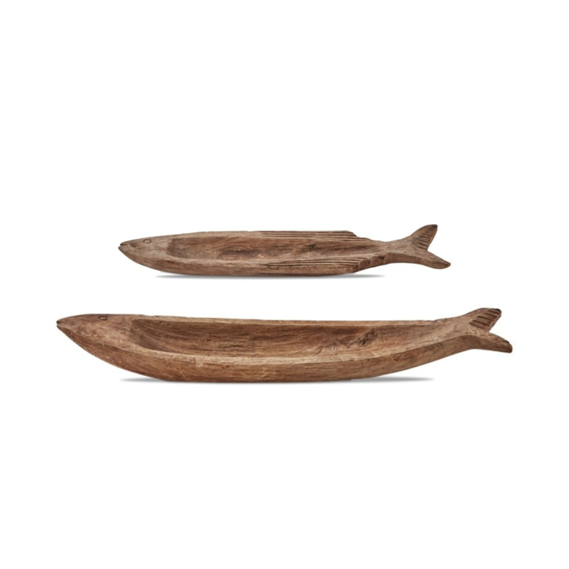 Malibu Mango Wood Fish