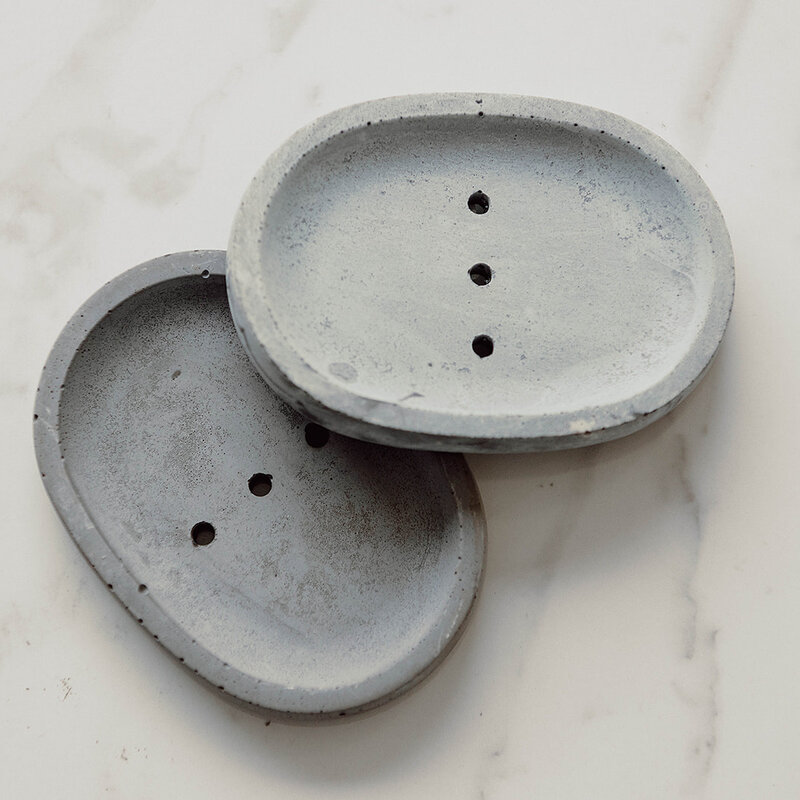 Concrete Soap Dish