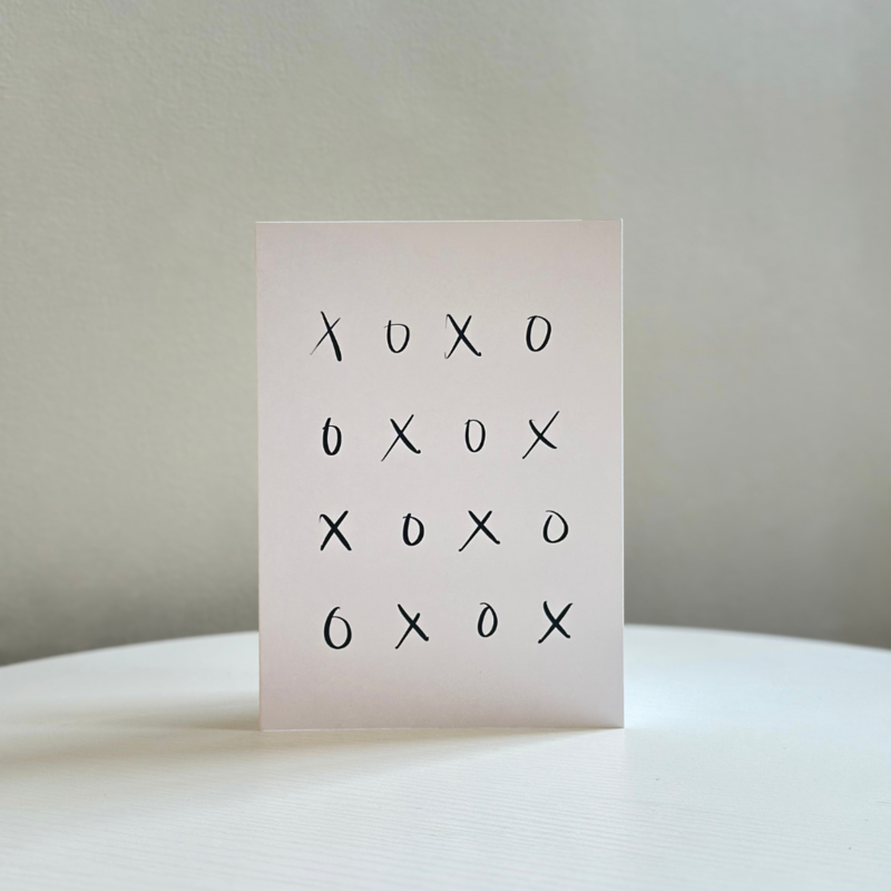 XOXO Designer Card