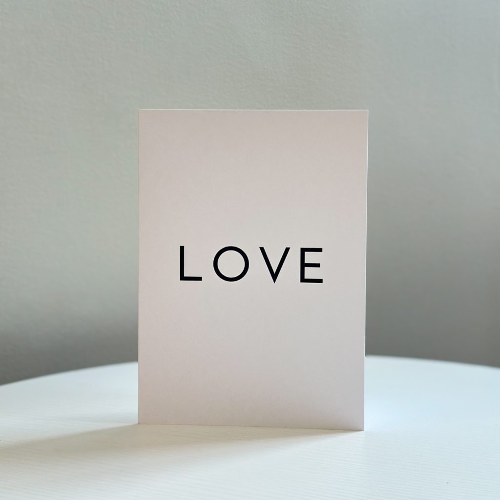 Love Designer Card