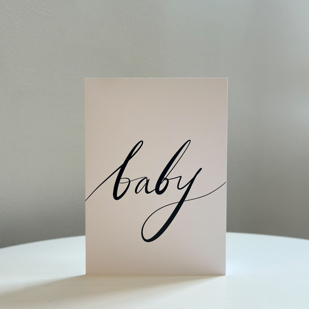 Baby Designer Card