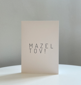 Mazel Tov! Designer Card