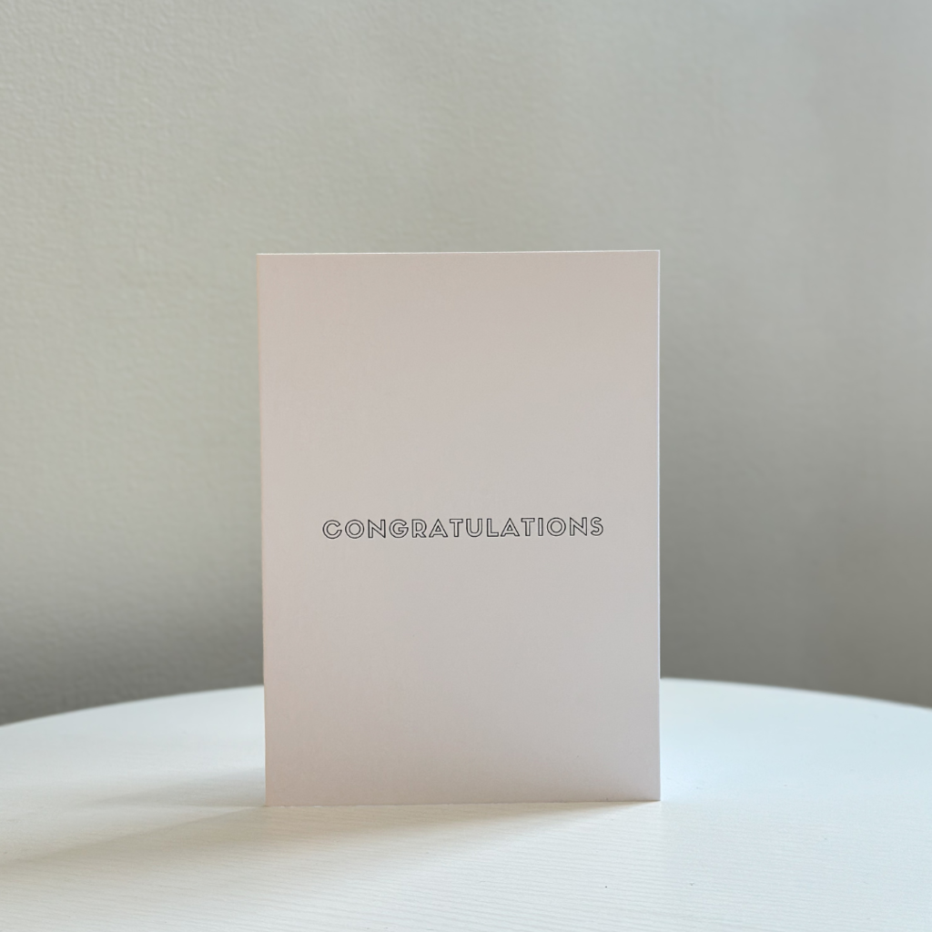 Congratulations Designer Card