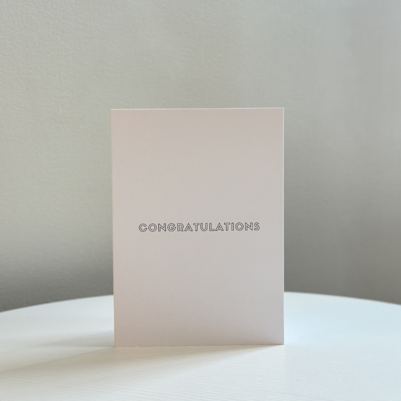 Congratulations Designer Card