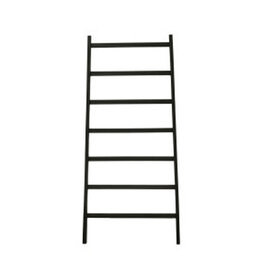 Decorative Black Wood Ladder