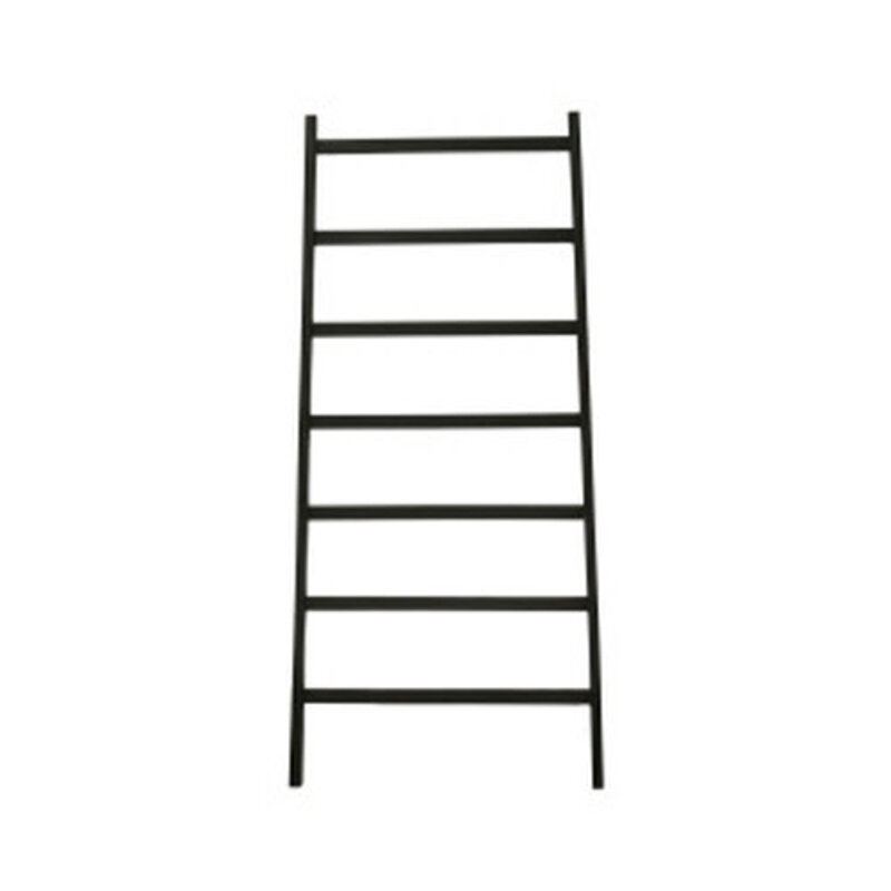 Decorative Black Wood Ladder