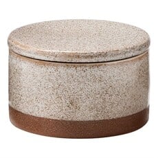 Stoneware Two-Tone Renew Canister