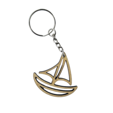 Handcrafted Wood Keychains