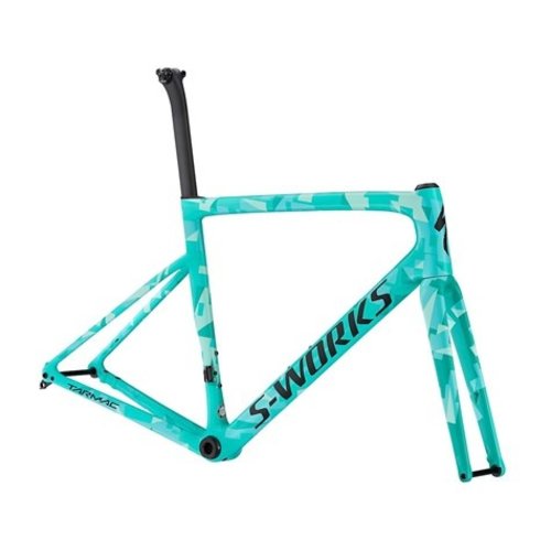 Specialized Pre-Owned: S-Works Tarmac SL6 Disc Frameset Gloss Acid Mint/Mint/Light 54 Specialized Pre-Owned: S-Works Tarmac SL6 Disc Frameset Gloss Acid Mint/Mint/Light 54