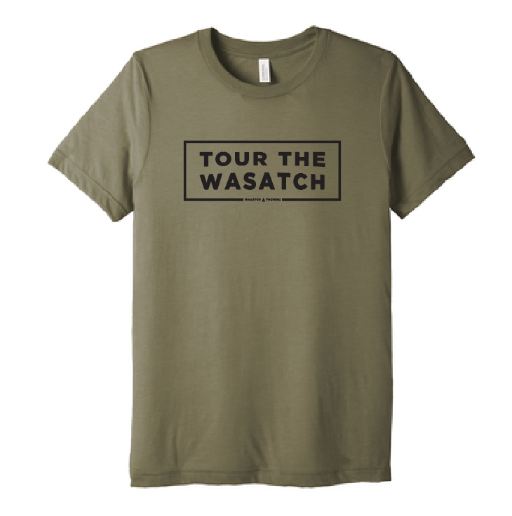 Tour The Wasatch Tee Wasatch Touring Wasatch Mountain Touring Co