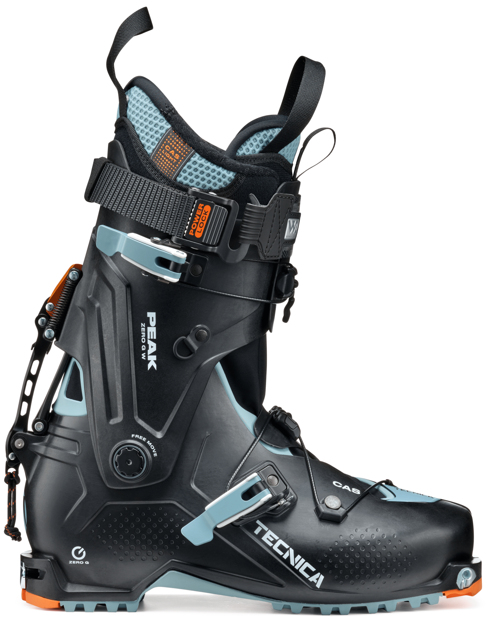 Tecnica Zero G Tour Peak W AT Boots Black/Light Blue