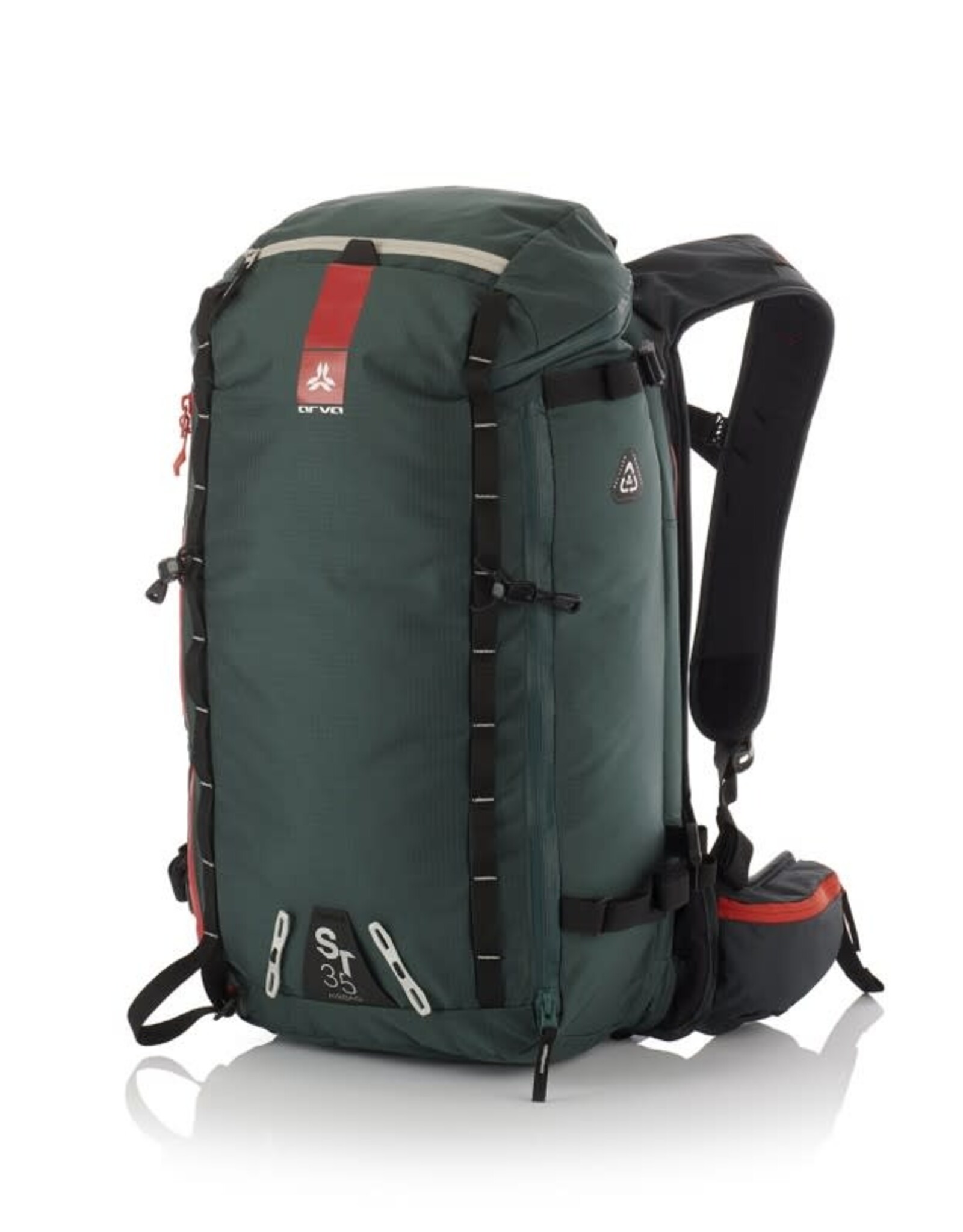 ST35 Switch Airbag Pack - Green - Wasatch Mountain Touring Co ST35 Switch Airbag Pack - Green - Wasatch Mountain Touring Co