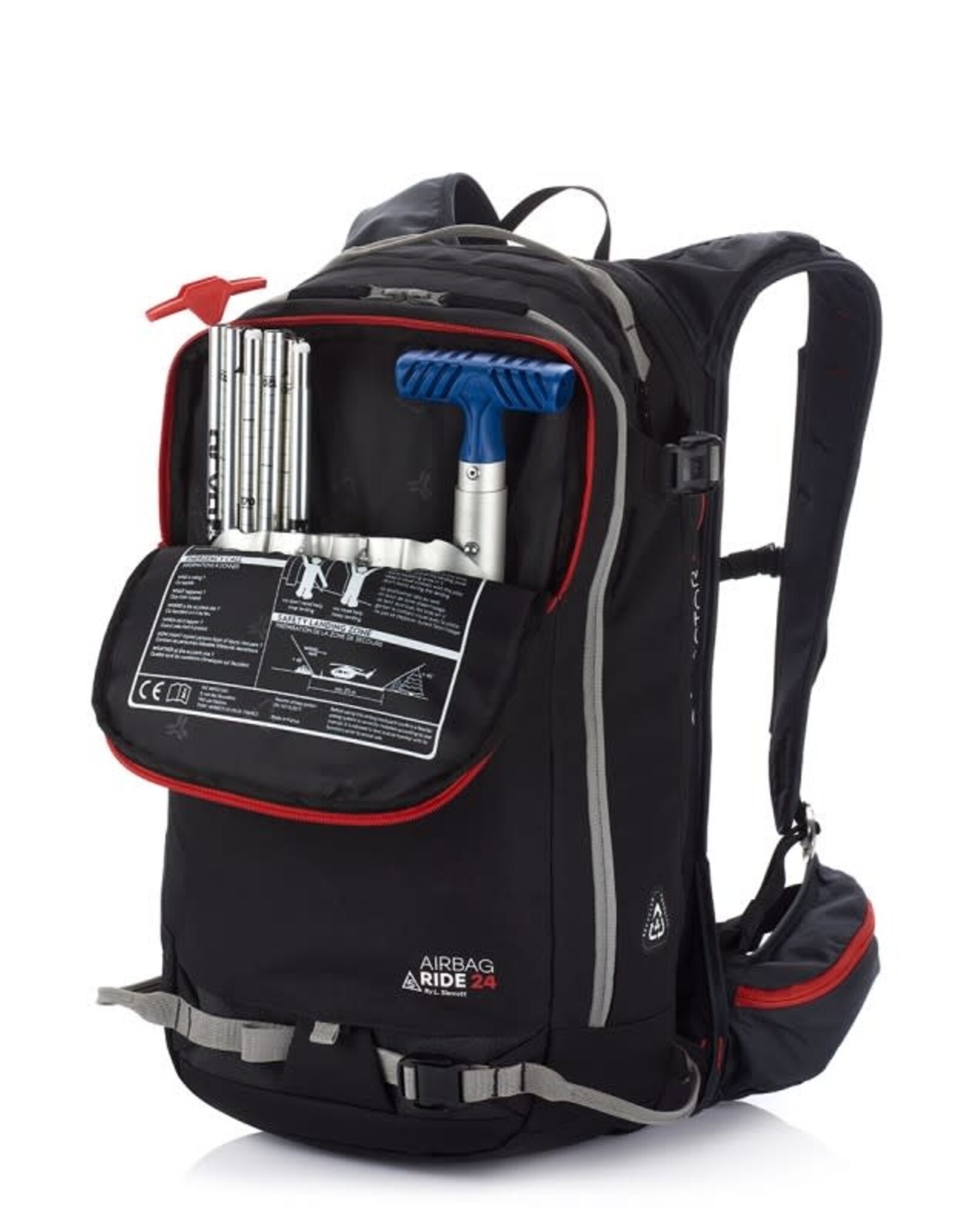 Ride24 Switch Airbag Pack - Black - Wasatch Mountain Touring Co Ride24 Switch Airbag Pack - Black - Wasatch Mountain Touring Co