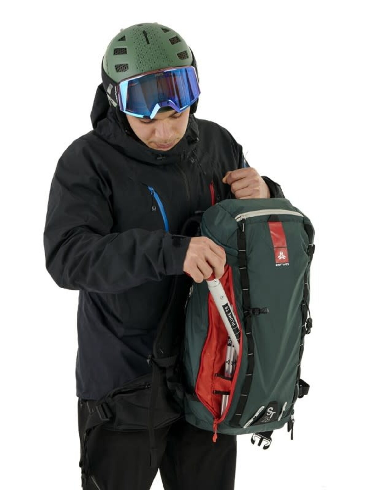 Arva ST28 Ski Touring Backpack - Green