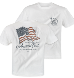 Over Under Clothing AH1025 - America First SS Tee