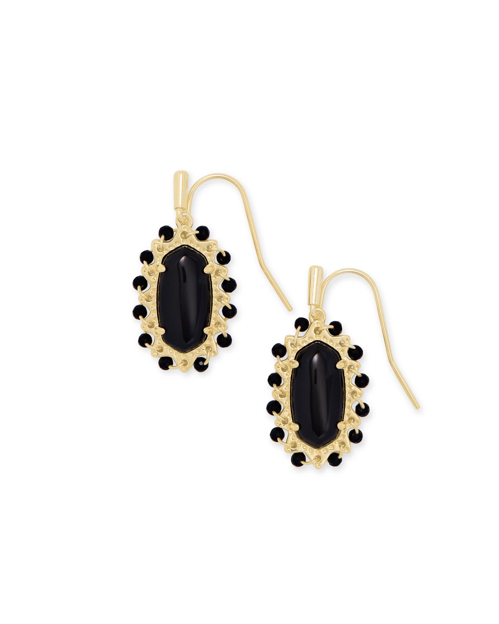 kendra scott black earrings drop