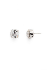 Sorrelli ECM14AGCRY - Crystal Round Crystal Stud Earring