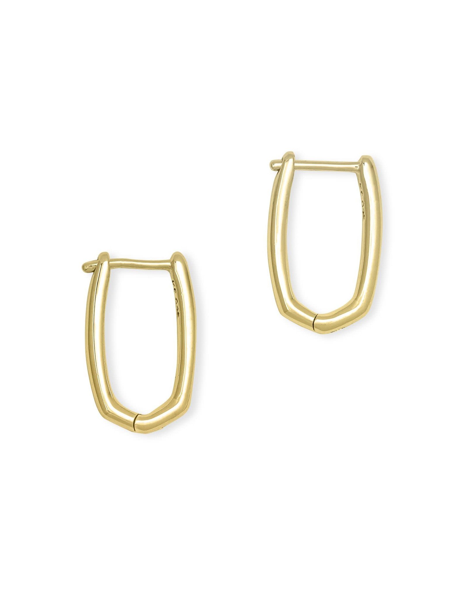 Kendra Scott Ellen Huggie Earrings - 18k Gold Vermeil