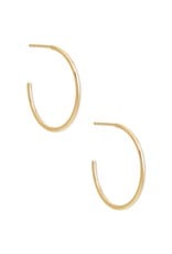 Kendra Scott Keeley Sm Hoop Earring - 18k Gold Vermeil
