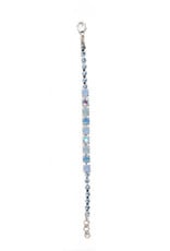 Sorrelli BET38PDWNB - Windsor Blue Shaughna Tennis Bracelet