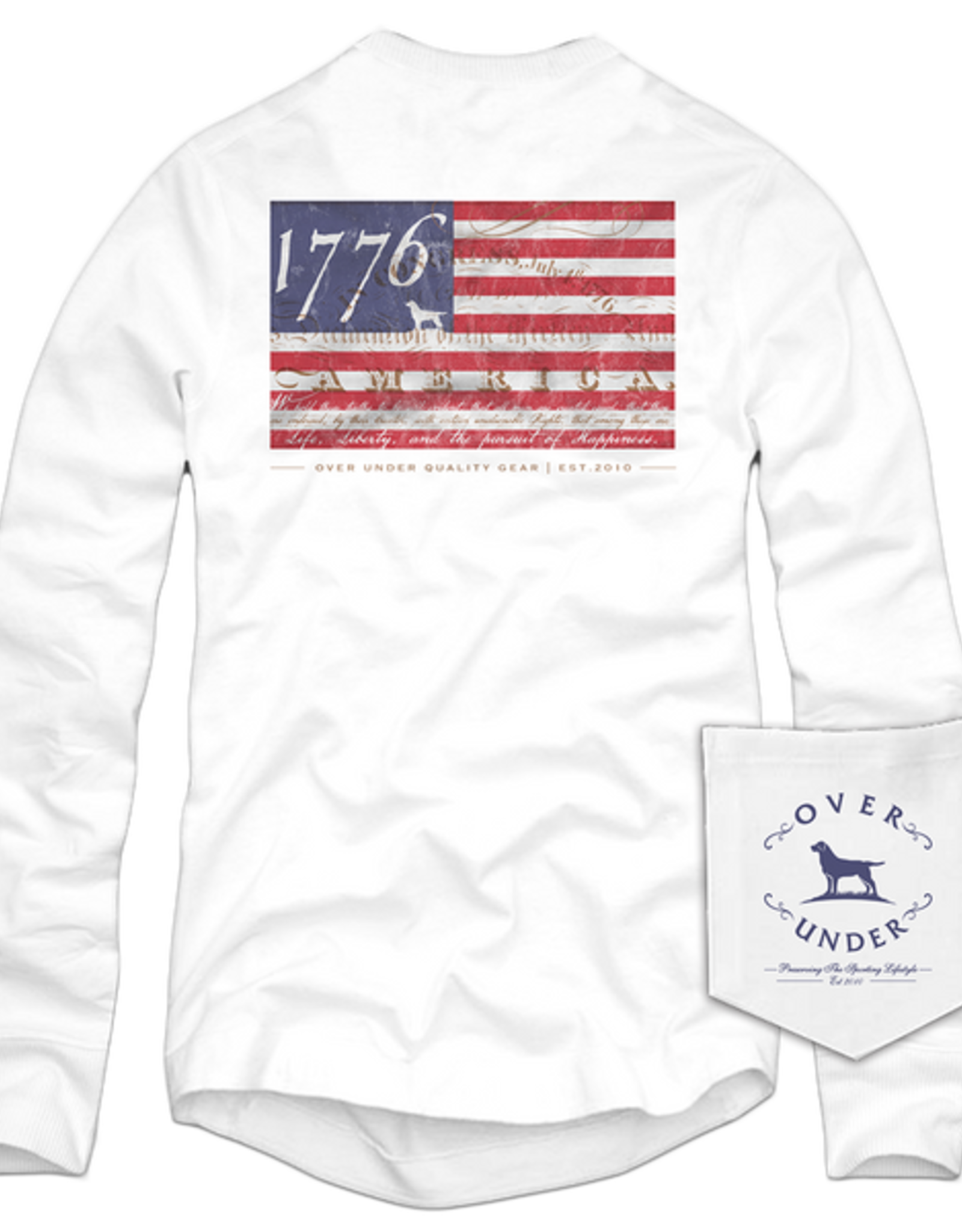 Over Under Clothing 1776 T-Shirt LS