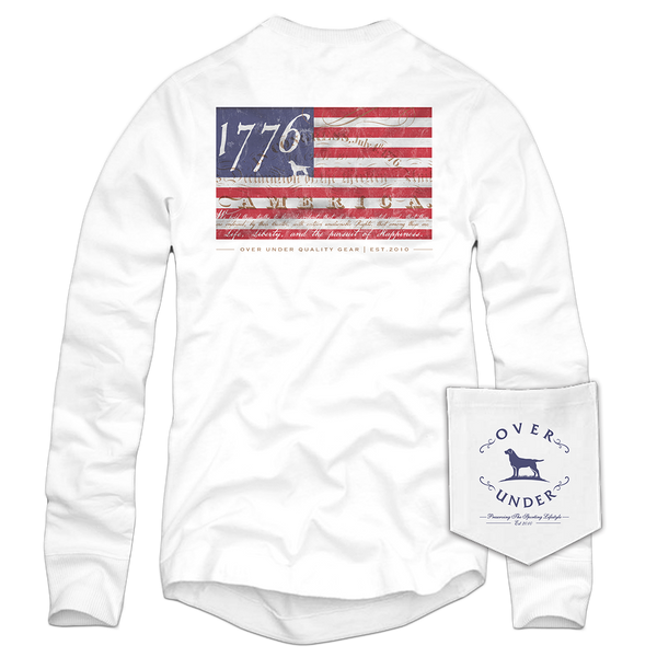 Over Under Clothing 1776 T-Shirt LS - Weaver's Apparel & Fine
