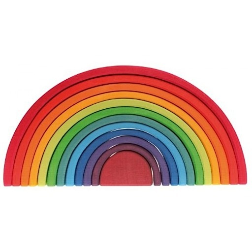 Grimms Grimms Rainbow Stacker - Large 12 Piece
