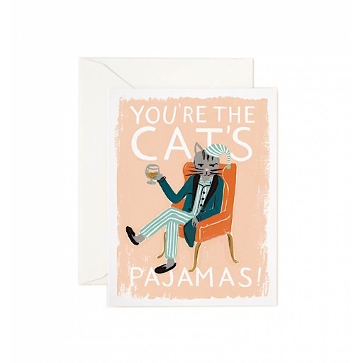 Rifle Paper Co. Rifle Paper Co. - You're the Cat's Pajamas Card