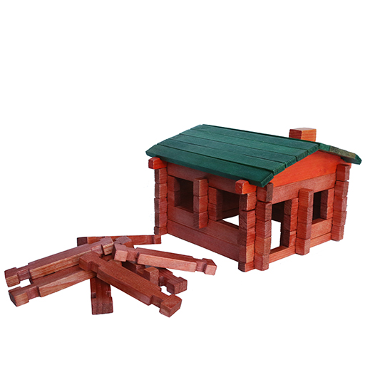 Roy Toy Daytrip Society Exclusive Maine Log Cabin Play Set