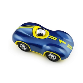 Playforever Playforever Mini Speedy Le Mans Car - Blue/Yellow/Chrome